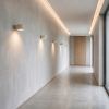 Appliques murales Aluminium Beige Gx53 1 AURA