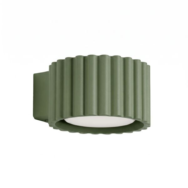 Appliques murales Aluminium Vert Olive Gx53 1 AURA