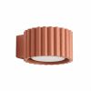 Appliques murales Aluminium Ocre Rouge Gx53 1 AURA