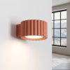 Appliques murales Aluminium Ocre Rouge Gx53 1 AURA