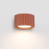 Appliques murales Aluminium Ocre Rouge Gx53 1 AURA