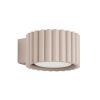 Appliques murales Aluminium Taupe Gx53 1 AURA