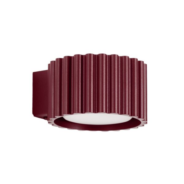 Appliques murales Aluminium Bordeaux Gx53 1 AURA