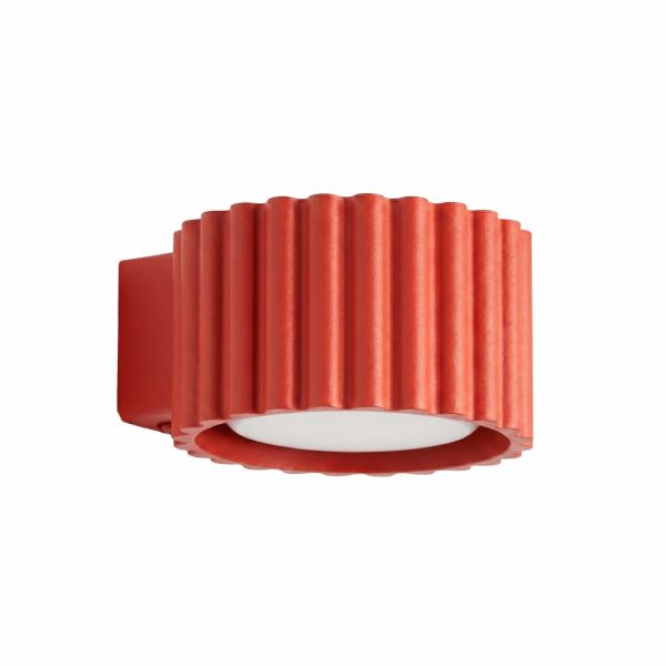 Appliques murales Aluminium Rouge Gx53 1 AURA