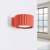 Appliques murales Aluminium Rouge Gx53 1 AURA