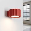 Appliques murales Aluminium Rouge Gx53 1 AURA