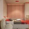 Appliques murales Aluminium Rouge Gx53 1 AURA