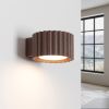 Appliques murales Aluminium Marron Gx53 1 AURA