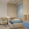 Appliques murales Aluminium Bleu Gx53 1 AURA