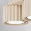 Plafonniers Aluminium Beige Gx53 3 AURA