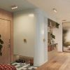 Plafonniers Aluminium Beige Gx53 3 AURA