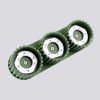 Plafonniers Aluminium Vert Olive Gx53 3 AURA