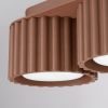 Plafonniers Aluminium Moka Gx53 3 AURA