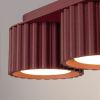 Plafonniers Aluminium Bordeaux Gx53 3 AURA