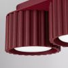 Plafonniers Aluminium Bordeaux Gx53 3 AURA