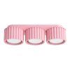 Plafonniers Aluminium Rose Gx53 3 AURA