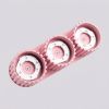 Plafonniers Aluminium Rose Gx53 3 AURA
