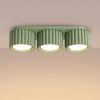 Plafonniers Aluminium Sauge Gx53 3 AURA