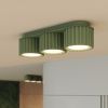 Plafonniers Aluminium Sauge Gx53 3 AURA