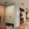 Plafonniers Aluminium Marron Gx53 3 AURA
