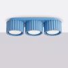 Plafonniers Aluminium Bleu Gx53 3 AURA