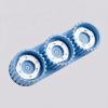 Plafonniers Aluminium Bleu Gx53 3 AURA