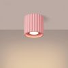 Plafonniers Aluminium Rose GU10 1 AURA