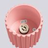 Plafonniers Aluminium Rose GU10 1 AURA