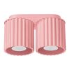 Plafonniers Aluminium Rose GU10 2 AURA