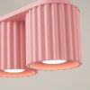 Plafonniers Aluminium Rose GU10 2 AURA