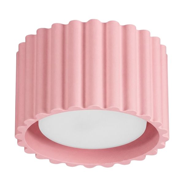 Plafonniers Aluminium Rose Gx53 1 AURA