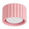 Plafonniers Aluminium Rose Gx53 1 AURA