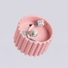 Plafonniers Aluminium Rose Gx53 1 AURA