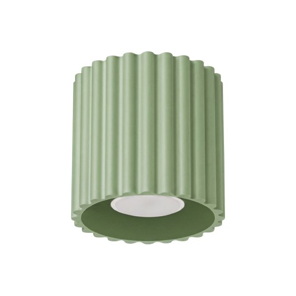 Plafonniers Aluminium Sauge GU10 1 AURA
