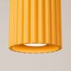 Plafonniers Aluminium Jaune GU10 1 AURA