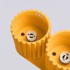 Plafonniers Aluminium Jaune GU10 2 AURA
