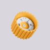 Plafonniers Aluminium Jaune Gx53 1 AURA