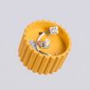 Plafonniers Aluminium Jaune Gx53 1 AURA