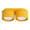 Plafonniers Aluminium Jaune Gx53 2 AURA