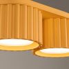 Plafonniers Aluminium Jaune Gx53 2 AURA