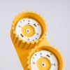 Plafonniers Aluminium Jaune Gx53 2 AURA