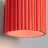 Appliques murales Aluminium Rouge G9 1 AURA