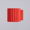Appliques murales Aluminium Rouge G9 1 AURA