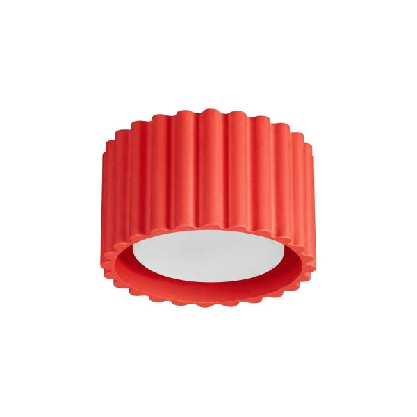 Plafonniers Aluminium Rouge Gx53 1 AURA