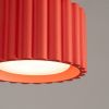 Plafonniers Aluminium Rouge Gx53 1 AURA