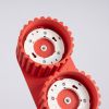 Plafonniers Aluminium Rouge Gx53 2 AURA