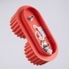 Plafonniers Aluminium Rouge Gx53 2 AURA