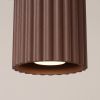 Plafonniers Aluminium Marron GU10 1 AURA