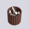 Plafonniers Aluminium Marron GU10 1 AURA