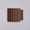 Appliques murales Aluminium Marron G9 1 AURA